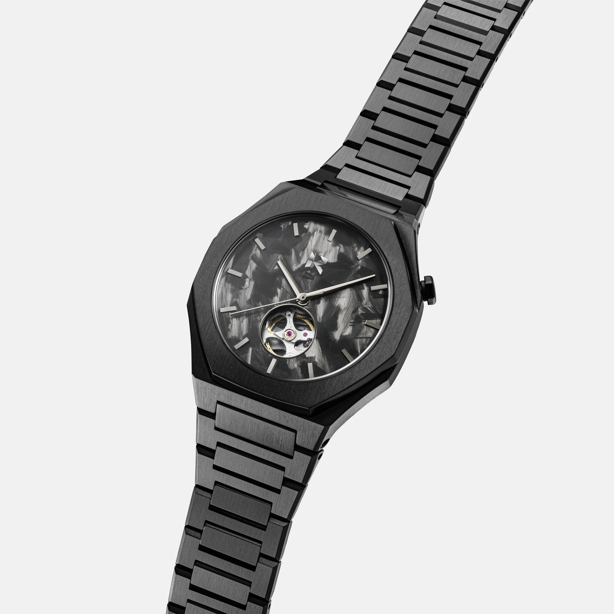 KOHLENSTOFF 12 - 650 - BLACK AUTOMATIC