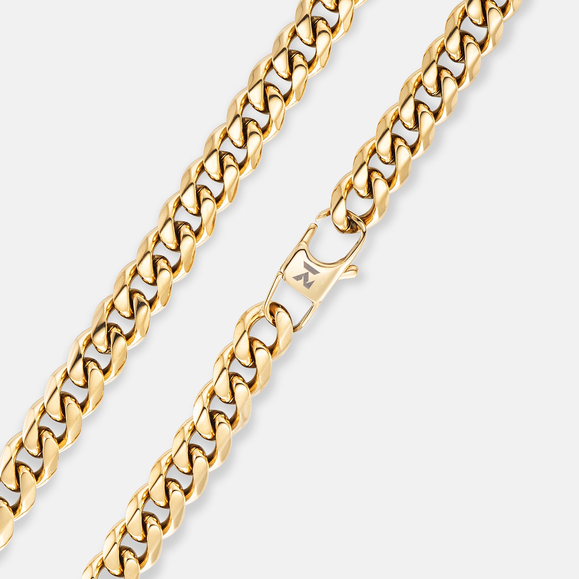 K12 - GOLD CUBAN CHAIN - 10.5MM