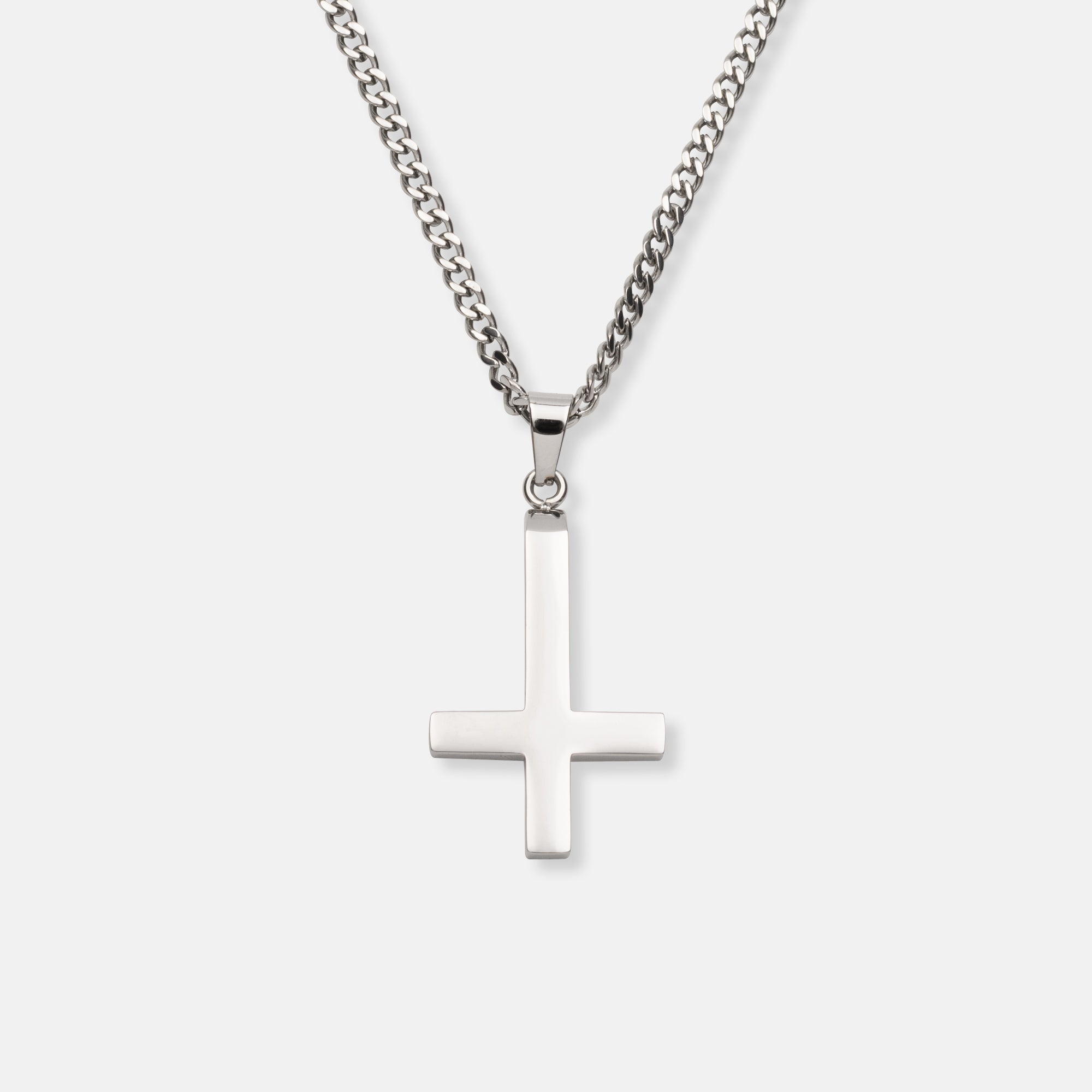 K12 - SILVER STEEL INVERTED VAITH CHAIN