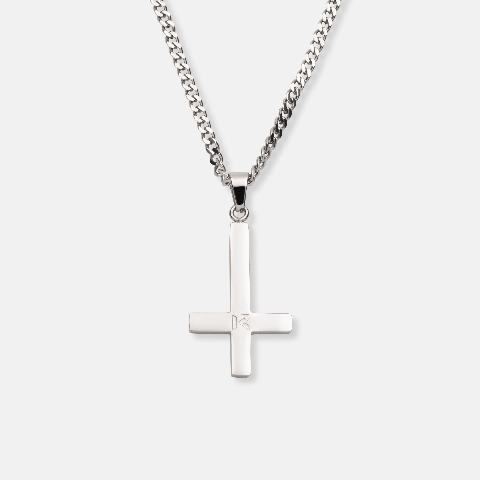 K12 - SILVER STEEL INVERTED VAITH CHAIN