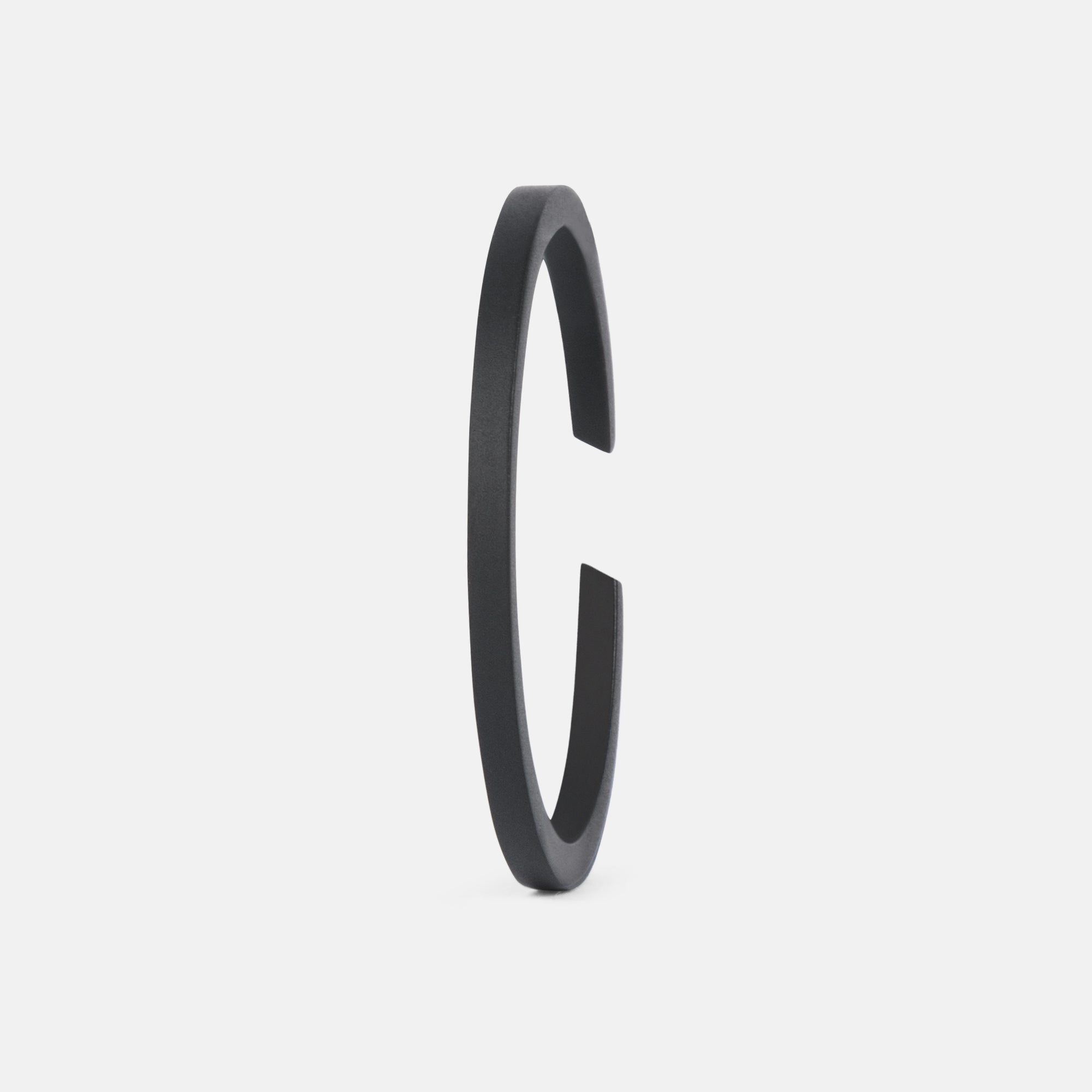 K12 - BLACK ADJUSTABLE RING - 1.6MM