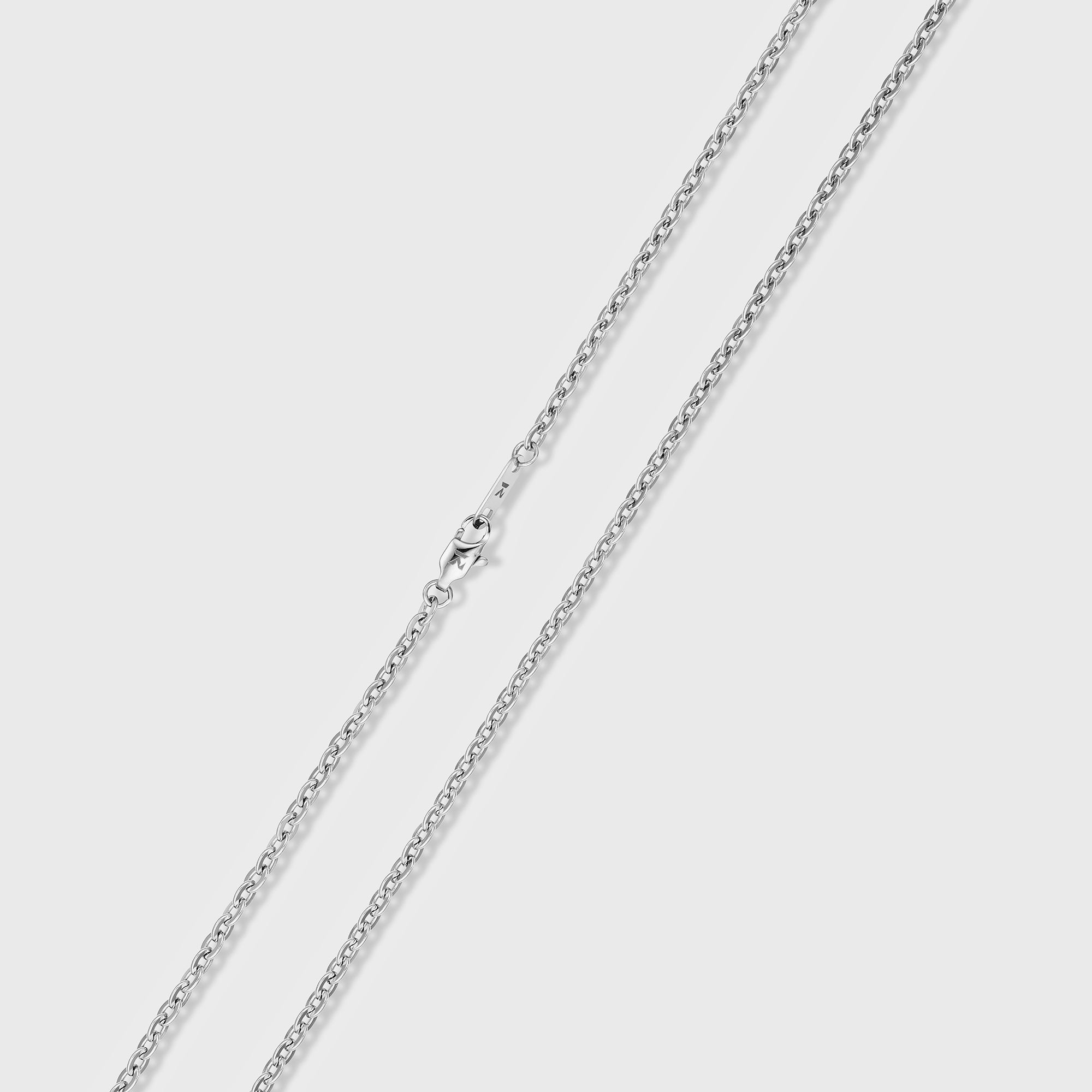 K12 - SILVER CABLE CHAIN - 3MM